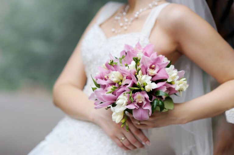 Il bouquet e gli accessori